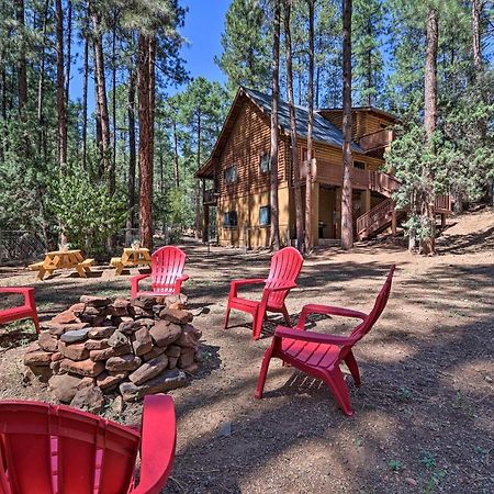 Strawberry Cabin With 2-Story Deck Dogs Welcome! Pine Dış mekan fotoğraf