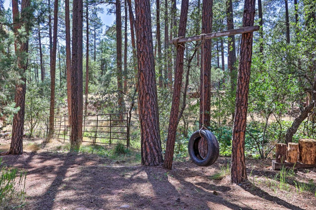 Strawberry Cabin With 2-Story Deck Dogs Welcome! Pine Dış mekan fotoğraf